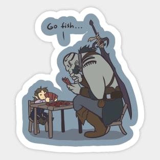 Passing the Time Sticker